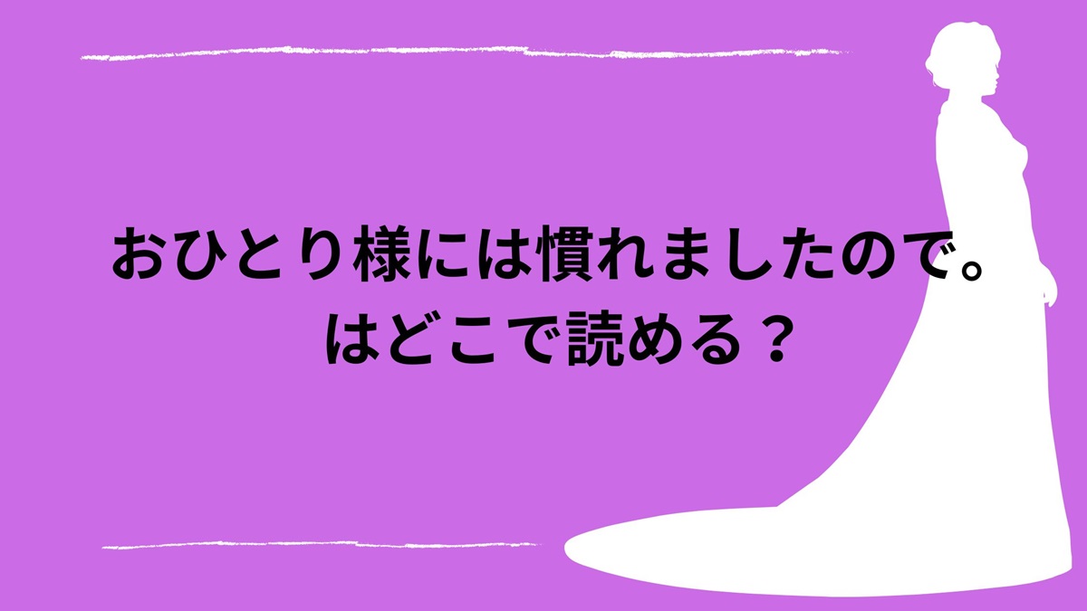 おひとり様には慣れましたのでどこで読める